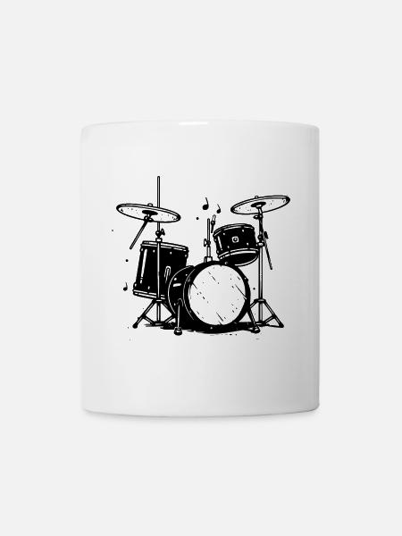 Trapset Skizze - Tasse - Weiß