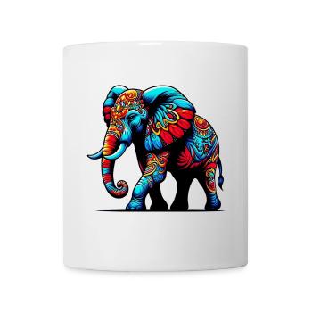 Éléphant - Mug blanc - blanc - Devant