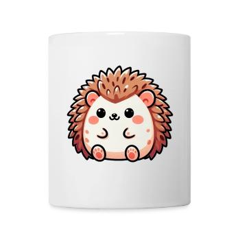 Hérisson - Mug blanc - blanc - Devant