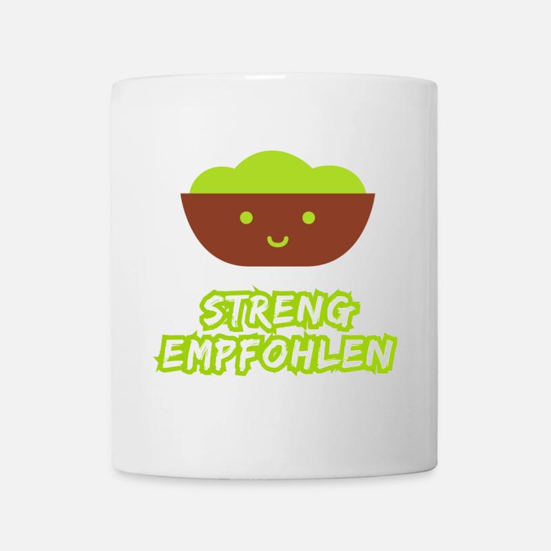 Strictly recommended guacamole - Mug - white