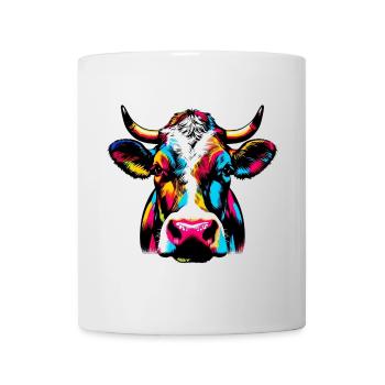 Vache - Mug blanc - blanc - Devant