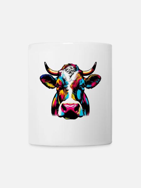 Kuh - Tasse - Weiß