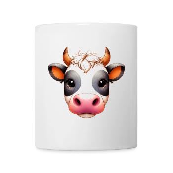 Vache - Mug blanc - blanc - Devant