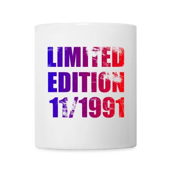 33e anniversaire Edition limitée 11/1991 - Mug blanc - blanc - Devant
