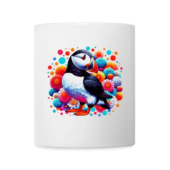 Papageitaucher - Tasse - Weiß - Vorne