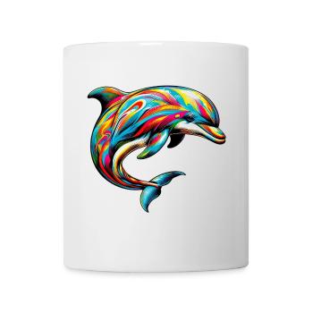 Delfin - Tasse - Weiß - Vorne