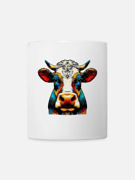 Kuh - Tasse - Weiß