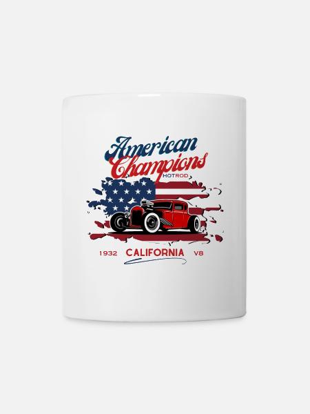 hot rod / hot rods - Mug - white