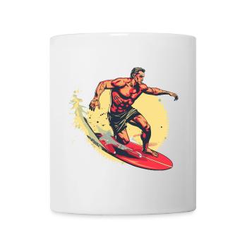 Surfer Graphics - Mug - white - Front