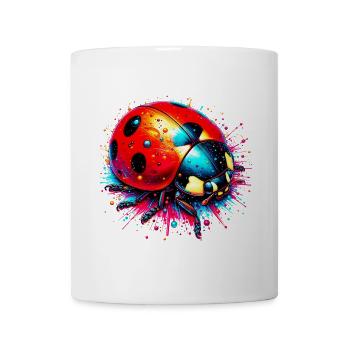 Marienkäfer - Tasse - Weiß - Vorne