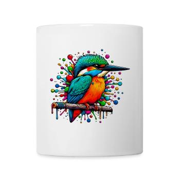 Eisvogel - Tasse - Weiß - Vorne