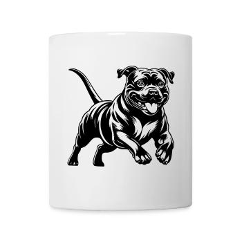 Staffordshire Bull Terrier - Mug - white - Front