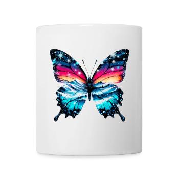 Schmetterling - Tasse - Weiß - Vorne