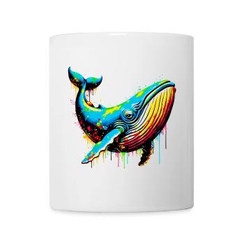 Wal - Tasse - Weiß - Vorne