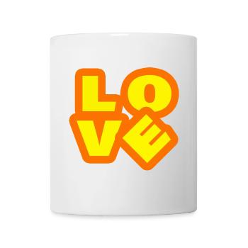 LOVE - Tasse - Weiß - Vorne