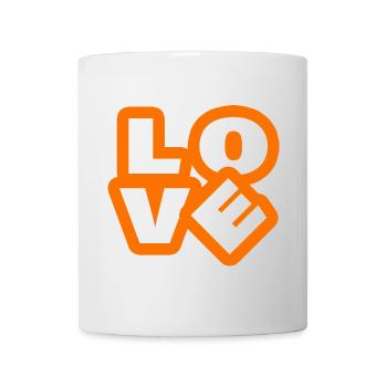 LOVE - Tasse - Weiß - Vorne