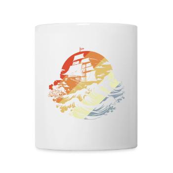 Sailing Vintage Look - Mug - white - Front