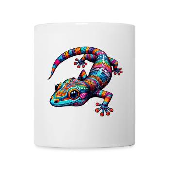 Gecko - Tasse - Weiß - Vorne