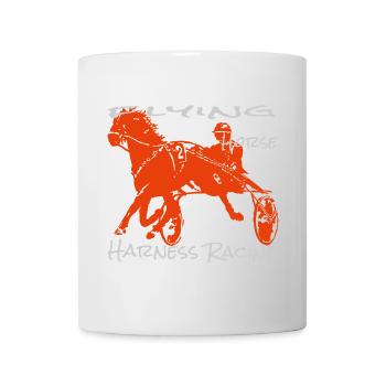 Trotter trotting race - Mug - white - Front