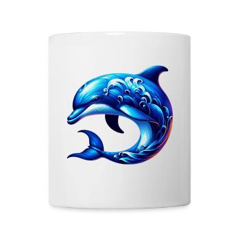 Delfin - Tasse - Weiß - Vorne