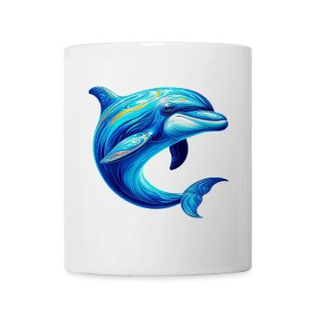 Delfin - Tasse - Weiß - Vorne