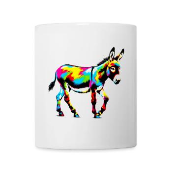 Esel-Maultier - Tasse - Weiß - Vorne