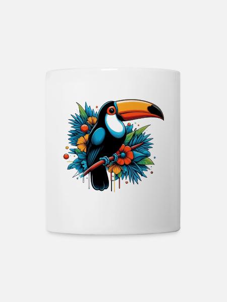 Tukan - Tasse - Weiß