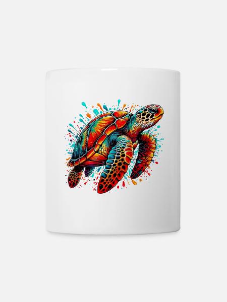 Turtle - Mug - white