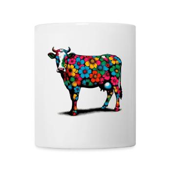 Vache - Mug blanc - blanc - Devant