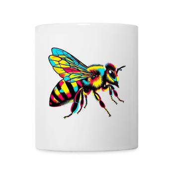 Biene - Tasse - Weiß - Vorne