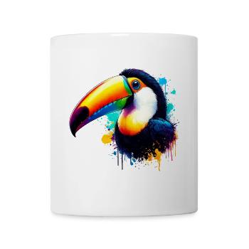 Tukan - Tasse - Weiß - Vorne