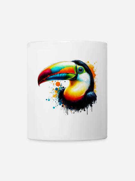 Tukan - Tasse - Weiß