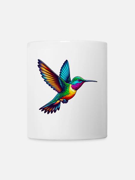 Kolibri - Tasse - Weiß