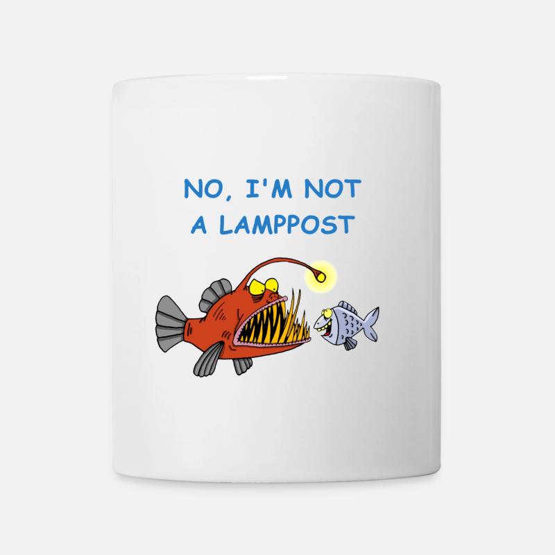 Poisson des abysses - Mug blanc - blanc