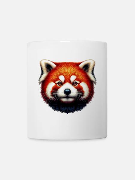 Kleiner Panda - Tasse - Weiß
