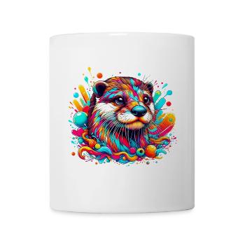 Otter - Tasse - Weiß - Vorne