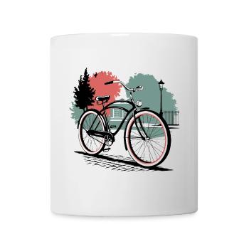 Vintage Bicycle Serenity - Mug - white - Front