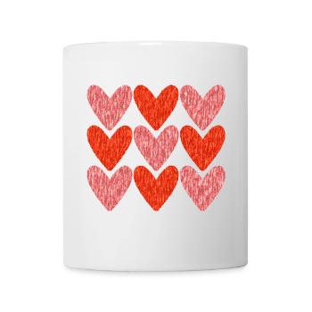 LIEBE. PAAR. GERADE VERHEIRATET. Junggesellinnenabschied. VALENTINSTAG. - Tasse - Weiß - Vorne
