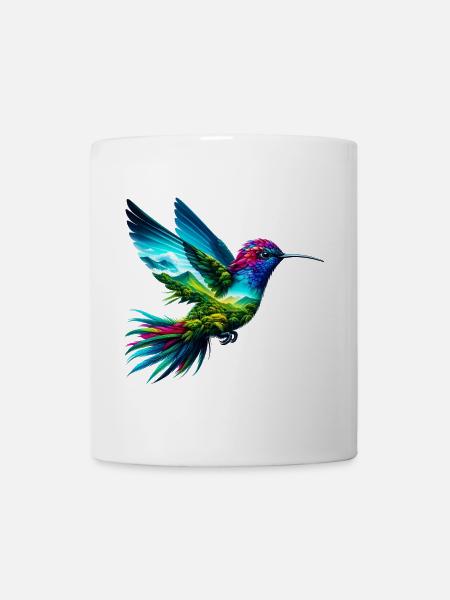 Kolibri - Tasse - Weiß