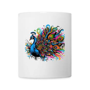 Peacock - Mug - white - Front