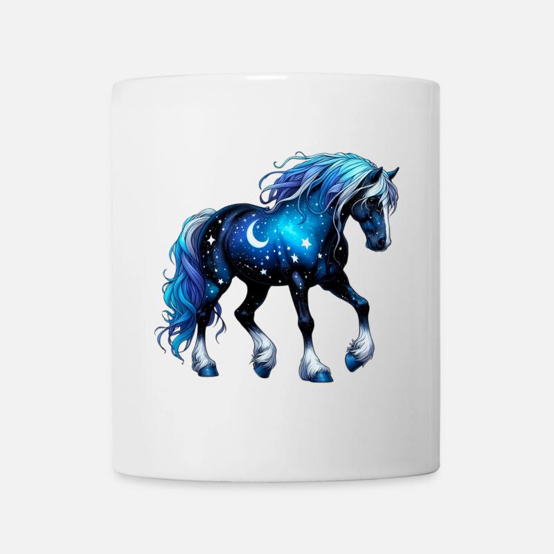Cheval - Mug blanc - blanc