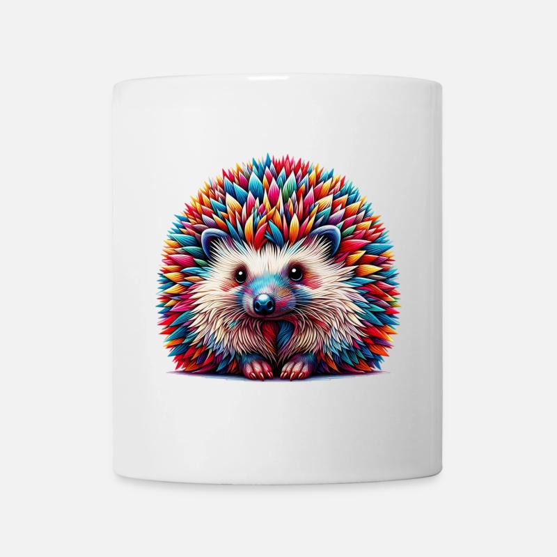Hérisson - Mug blanc - blanc