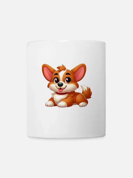 corgi 15 - Mug blanc - blanc