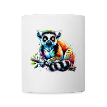 Lémurien - Mug blanc - blanc - Devant
