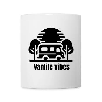Vanlife Vibes - Tasse - Weiß - Vorne