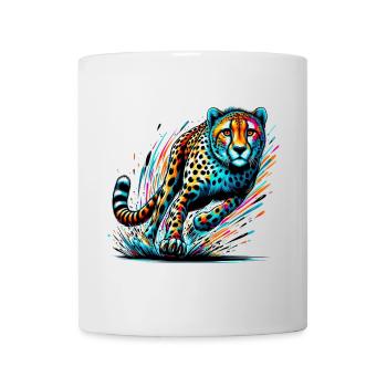 Gepard - Tasse - Weiß - Vorne