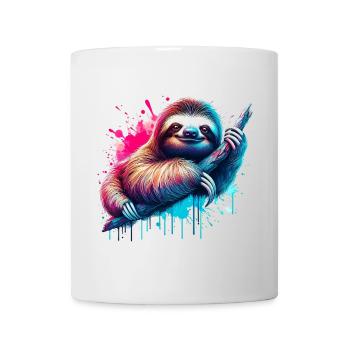 Paresse - Mug blanc - blanc - Devant
