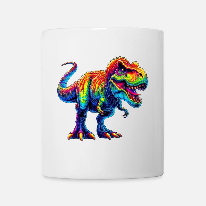Dinosaurier - Tasse - Weiß