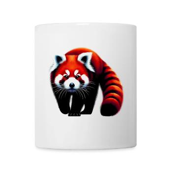 Roter Panda - Tasse - Weiß - Vorne
