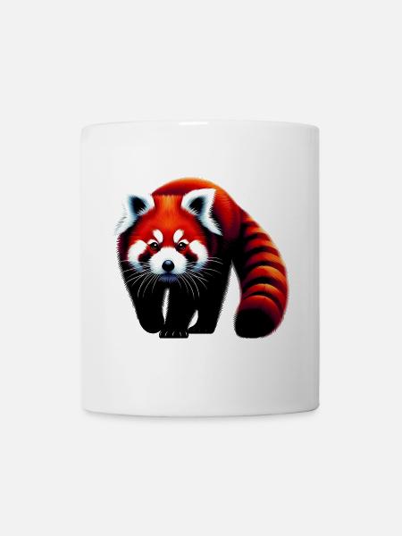 Panda roux - Mug blanc - blanc